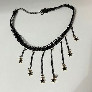 Star black choker